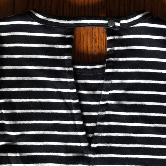 Black and white stripe Madewell dress - Picture 3 of 3